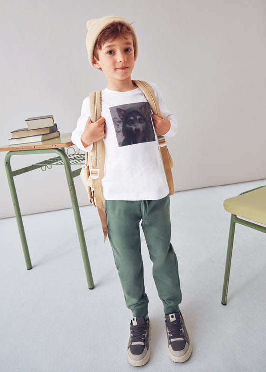 Camisola lenticular hd Nata - Mayoral