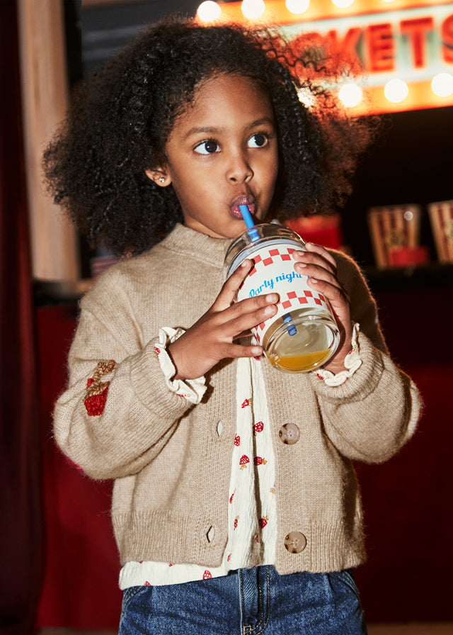 Casaco tricô fantasia Sesam-Verm - Mayoral