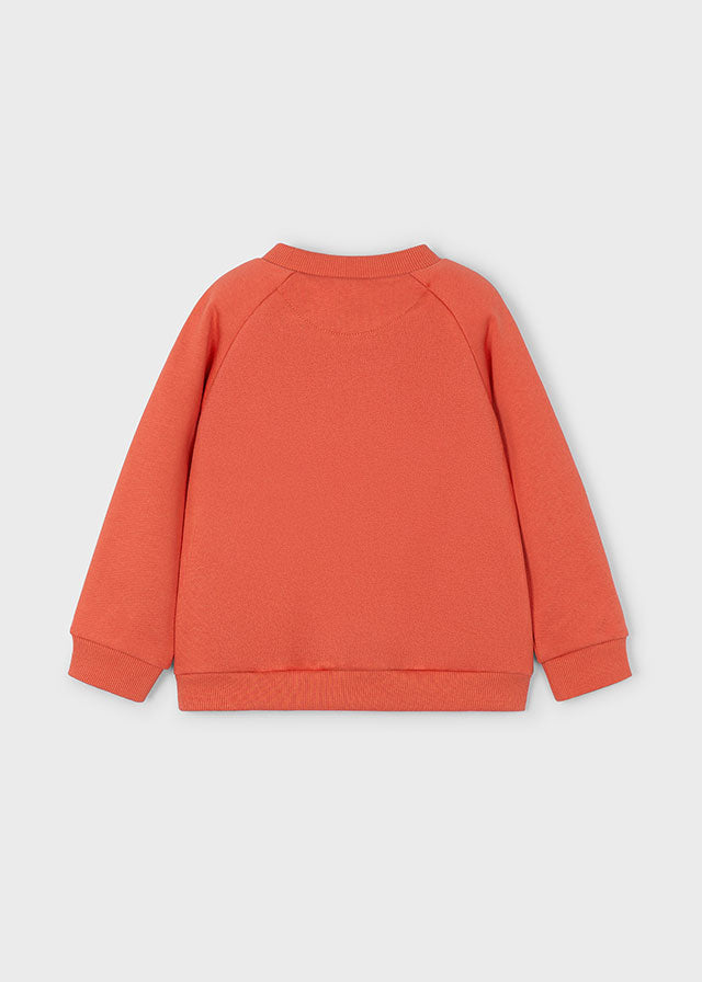 Sweat embossed Laranja - Mayoral