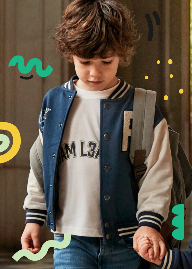 Bomber varsity Azul - Mayoral