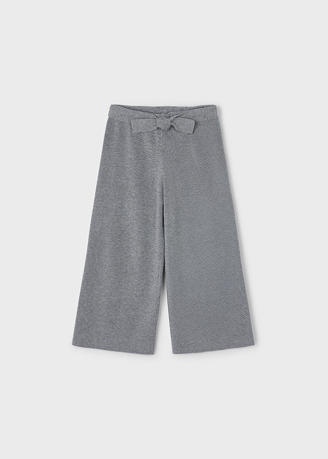 Calça culotte tricô Aço vig. - Mayoral
