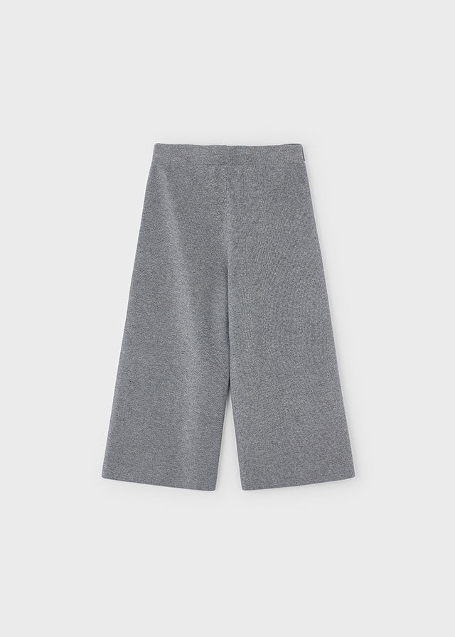 Calça culotte tricô Aço vig. - Mayoral