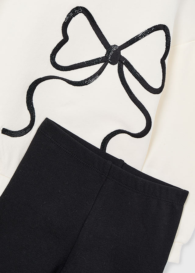 Conjunto leggings e camisola Preto - Mayoral