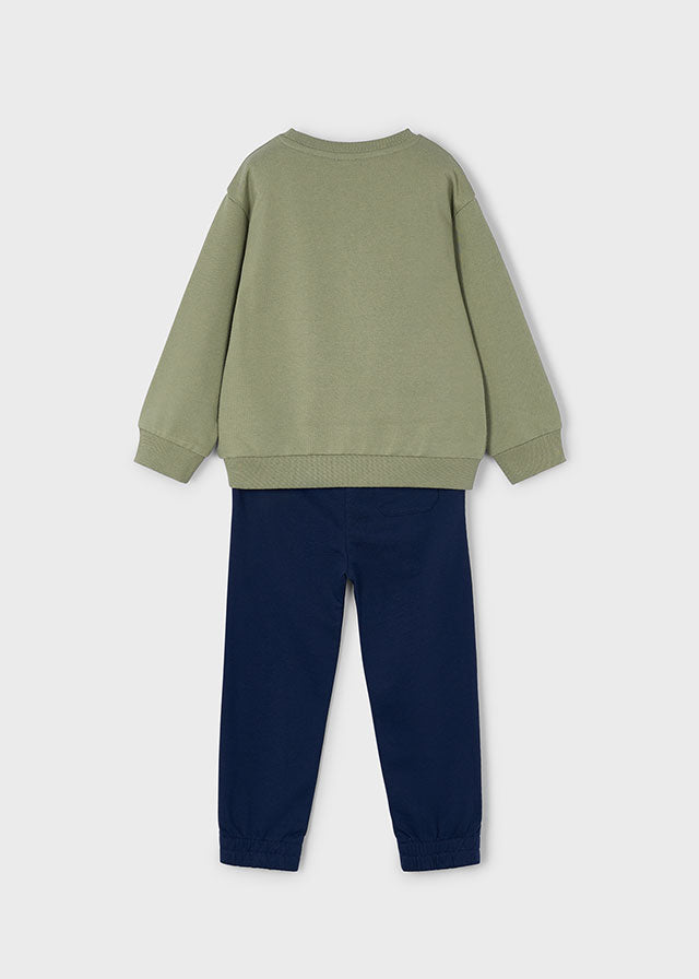 Fato treino "college" Pistacho - Mayoral