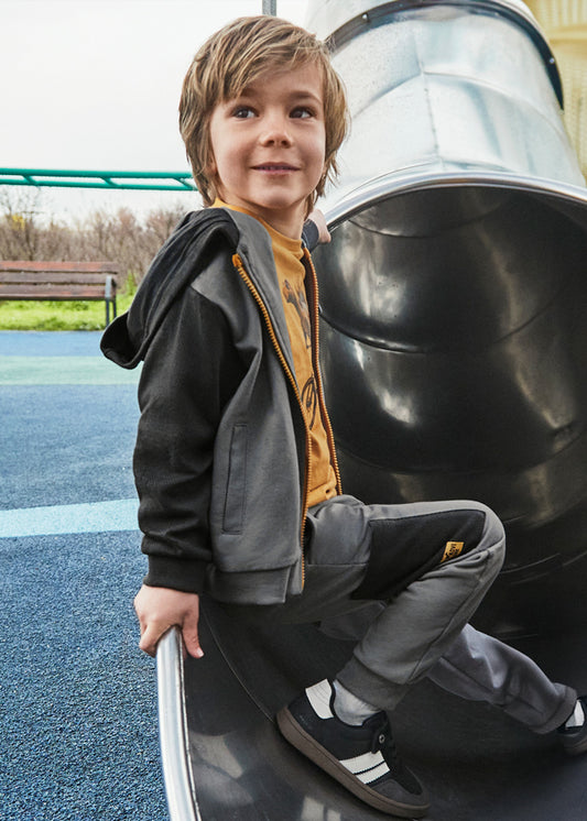 Fato treino 3 peças Cinza Menino - Mayoral