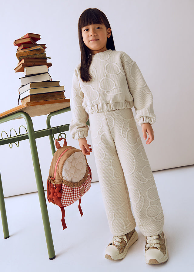 Fato treino acolchoado Areia - Mayoral