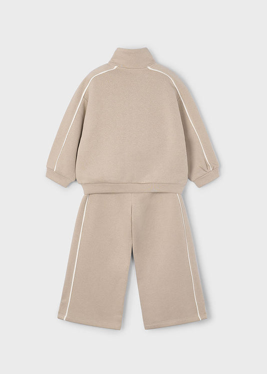 Fato treino algodão Avelã - Mayoral