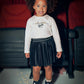 Saia plissada Preto - Mayoral