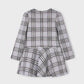 Vestido malha jacquard Prata vig - Mayoral