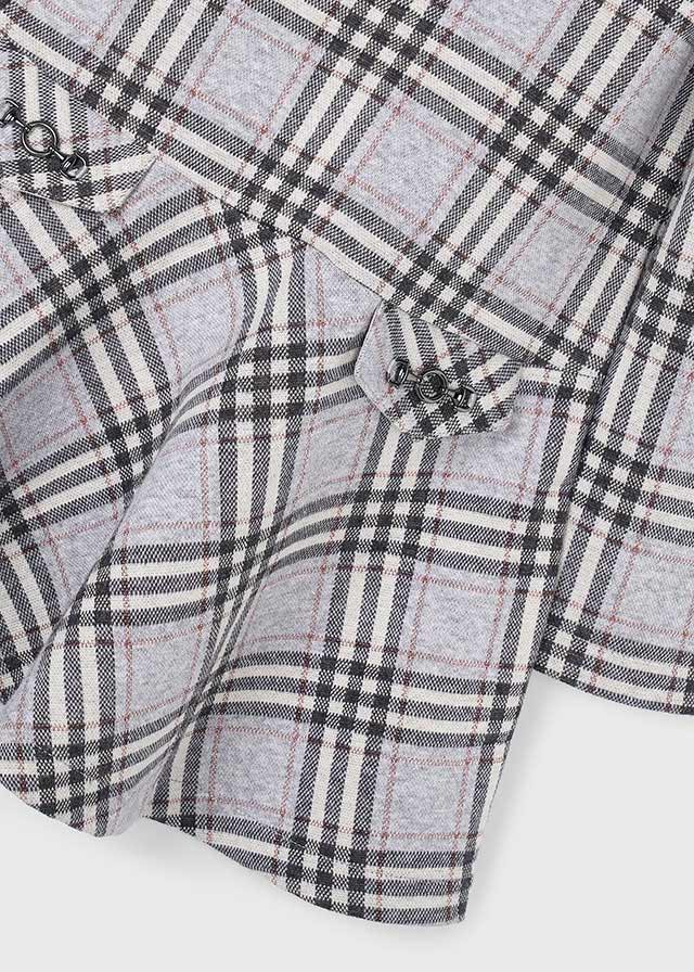 Vestido malha jacquard Prata vig - Mayoral