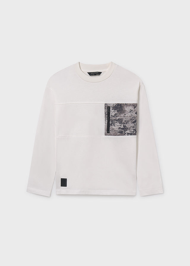 Camisola manga comprida bolso Nata - Mayoral