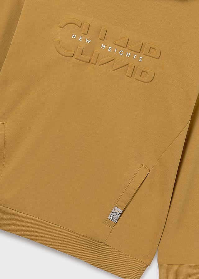 Sweat embossed c/carapuço Honey - Mayoral