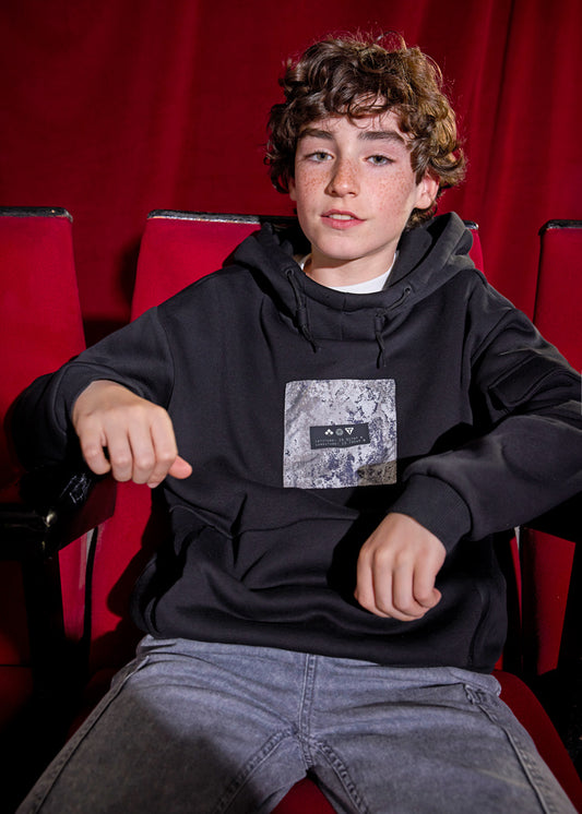 Sweat contrastes Preto - Mayoral