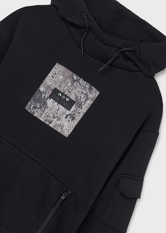 Sweat contrastes Preto - Mayoral