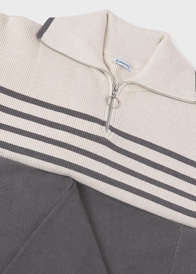 Conjunto calça e camisola tricô Chumbo vig - Mayoral