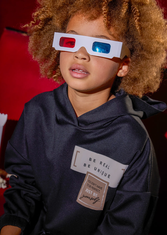 Fato treino teenager Preto - Mayoral