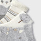Set 4 pares de meias - Mayoral Newborn - Granito vi