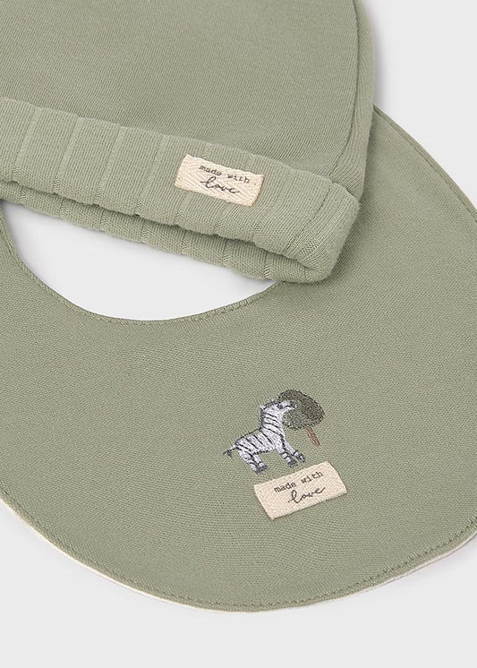 Conjunto presente 3 peças unissexo bebé - Mayoral Newborn - Sálvia