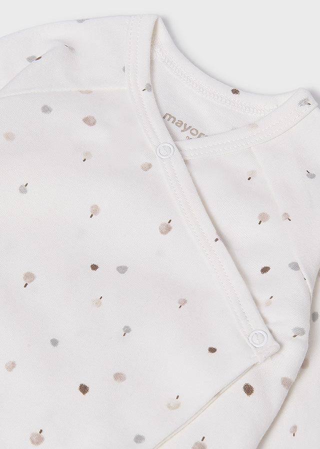 Conjunto presente 3 peças unissexo bebé - Mayoral Newborn - Soja