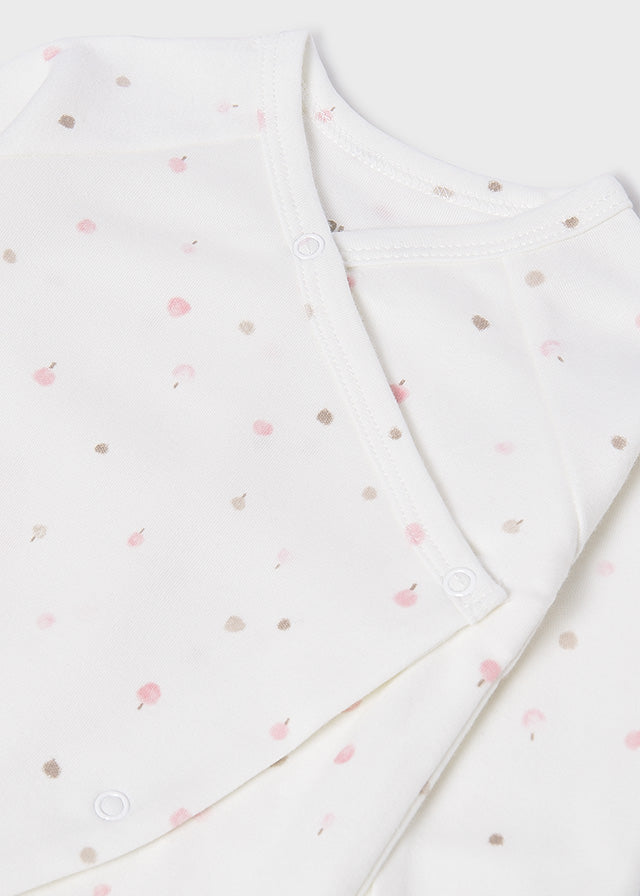 Conjunto presente 3 peças unissexo bebé - Mayoral Newborn - Quartzo