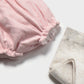 Conjunto short 3 peças bebé menina Mayoral 2264-71 Rosa b vig