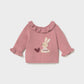 Camisola de malha greca bebé menina Mayoral 2366-49 Cipria