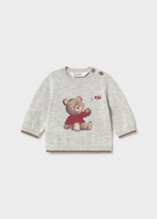 Jersey tricot bebé menino Mayoral 2369-50 Cinza vig