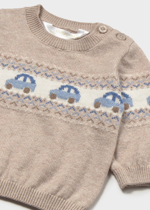 Jersey tricot bebé menino Mayoral 2369-51 Moca vig