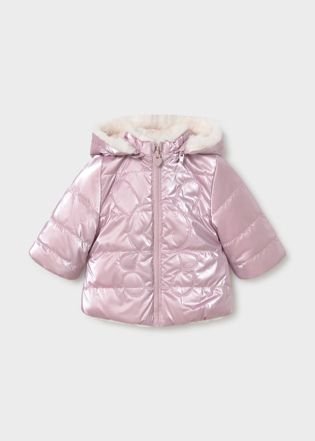 Blusão reversível bebé menina Mayoral 2401-85 Rosa malva