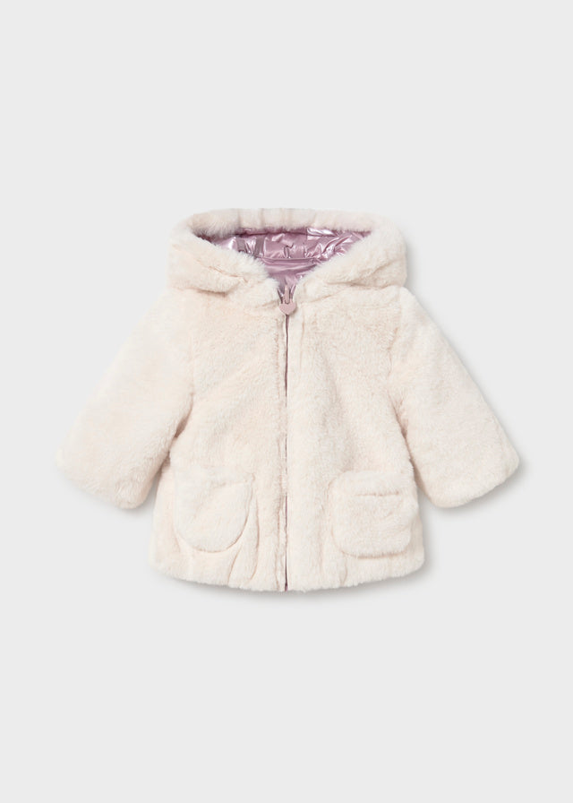 Blusão reversível bebé menina Mayoral 2401-85 Rosa malva