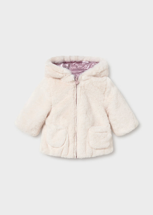 Blusão reversível bebé menina Mayoral 2401-85 Rosa malva