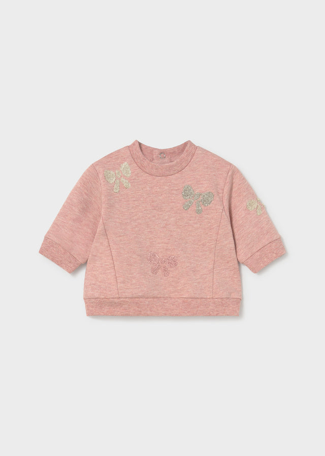 Sweat bebé menina Mayoral 2405-90 Nude vig