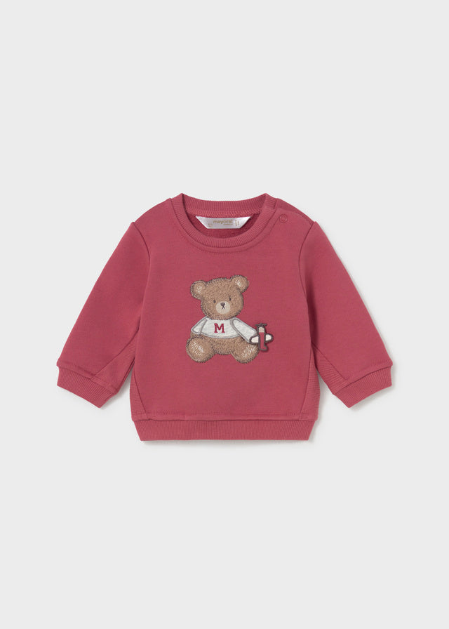 Sweat bebé menina Mayoral 2410-32 Ameixa