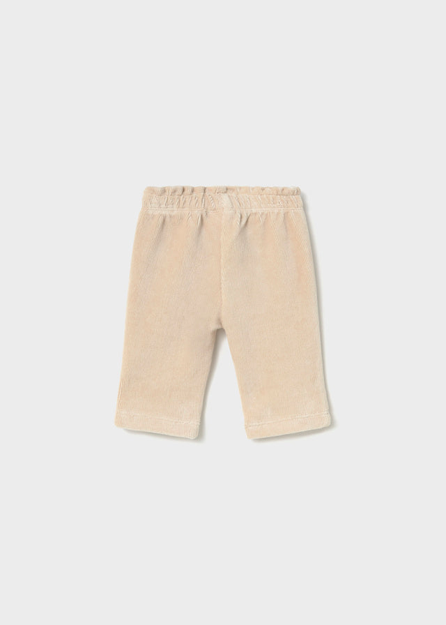 Calça bombazina bebé menina Mayoral 2509-16 Aveia