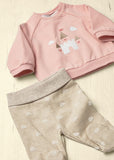 Conjunto polainas bebé menina Mayoral 2514-26 Rosa baby