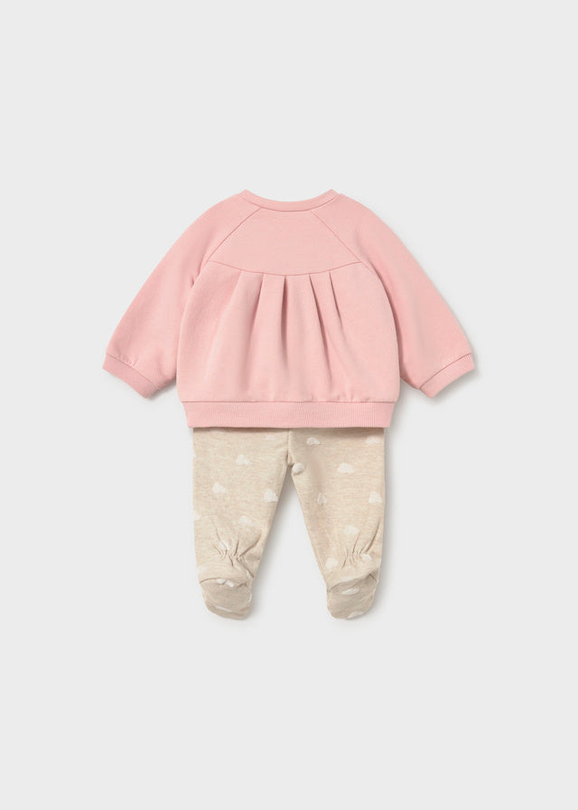 Conjunto polainas bebé menina Mayoral 2514-26 Rosa baby