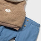 Conjunto de Calça e Colete para Bebé Menino – Biscoito | Mayoral