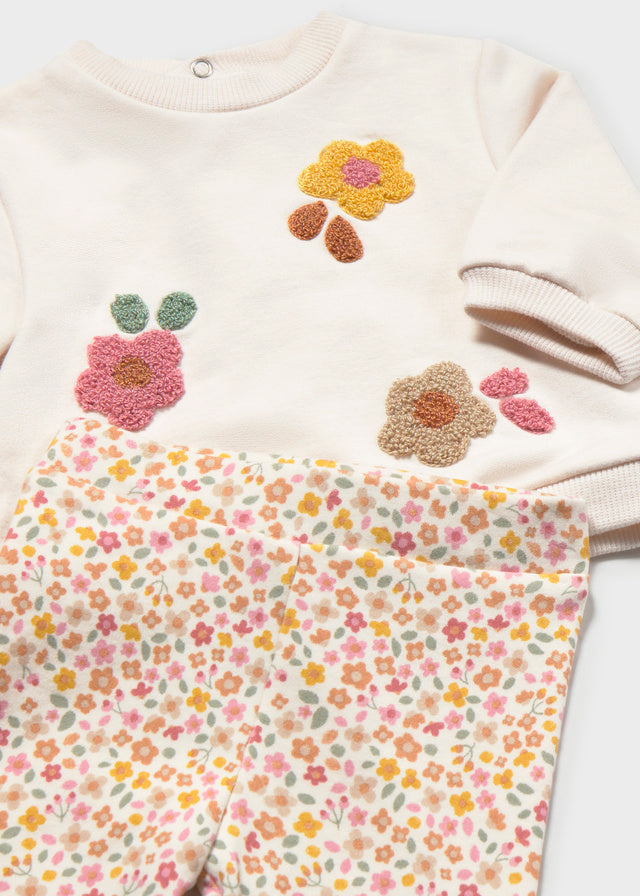 Pack de 3 Bodies de Manga Comprida para Bebé Menina – Rosa Baby | Mayoral