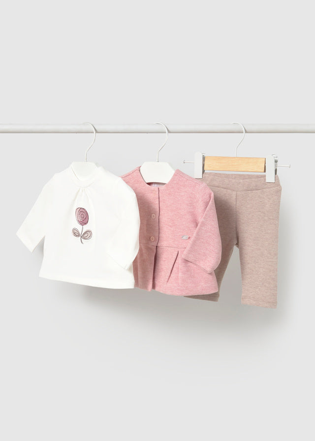 Conjunto de Leggings 3 Peças para Bebé Menina – Cipria vig | Mayoral