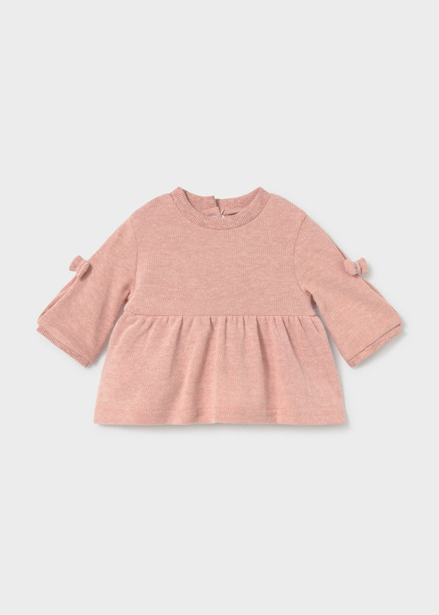 Conjunto de Leggings e Colete para Bebé Menina – Nude vig | Mayoral