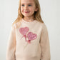 Sweat aplicações menina Mayoral 4408-86 Tofu