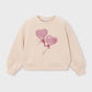 Sweat aplicações menina Mayoral 4408-86 Tofu