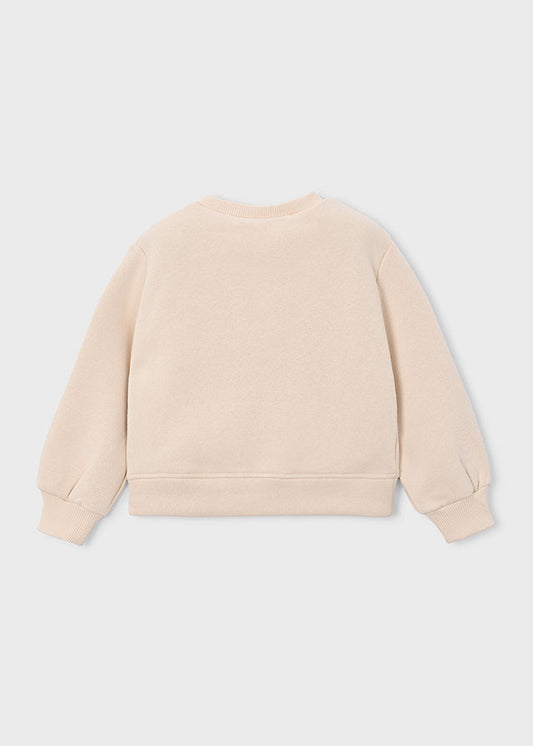 Sweat aplicações menina Mayoral 4408-86 Tofu