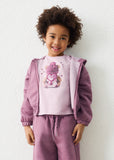 Casaco sport felpa menina Mayoral 4423-59 Violeta v