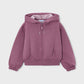 Casaco sport felpa menina Mayoral 4423-59 Violeta v
