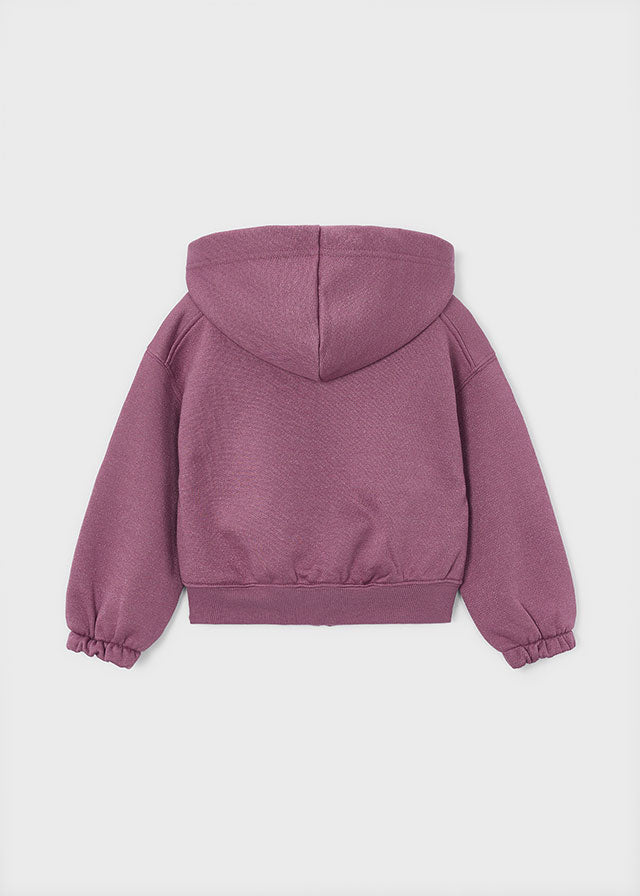 Casaco sport felpa menina Mayoral 4423-59 Violeta v