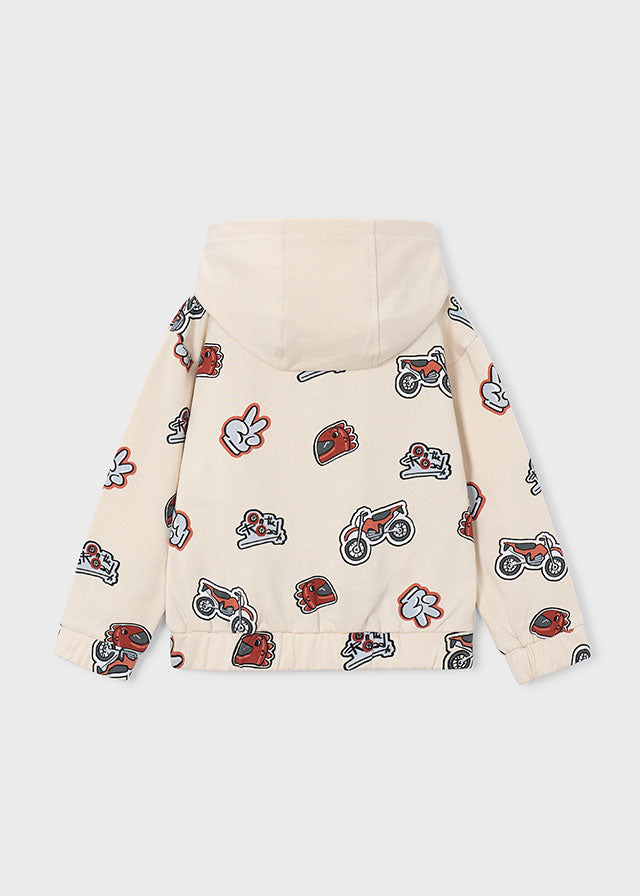 Sweat estampada menino Mayoral 4458-68 Tofu
