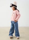 Calça knit denim menina Mayoral 4501-75 Claro