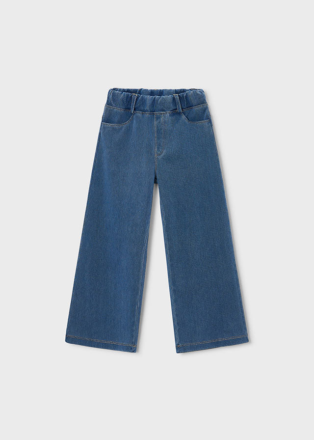 Calça knit denim menina Mayoral 4501-75 Claro