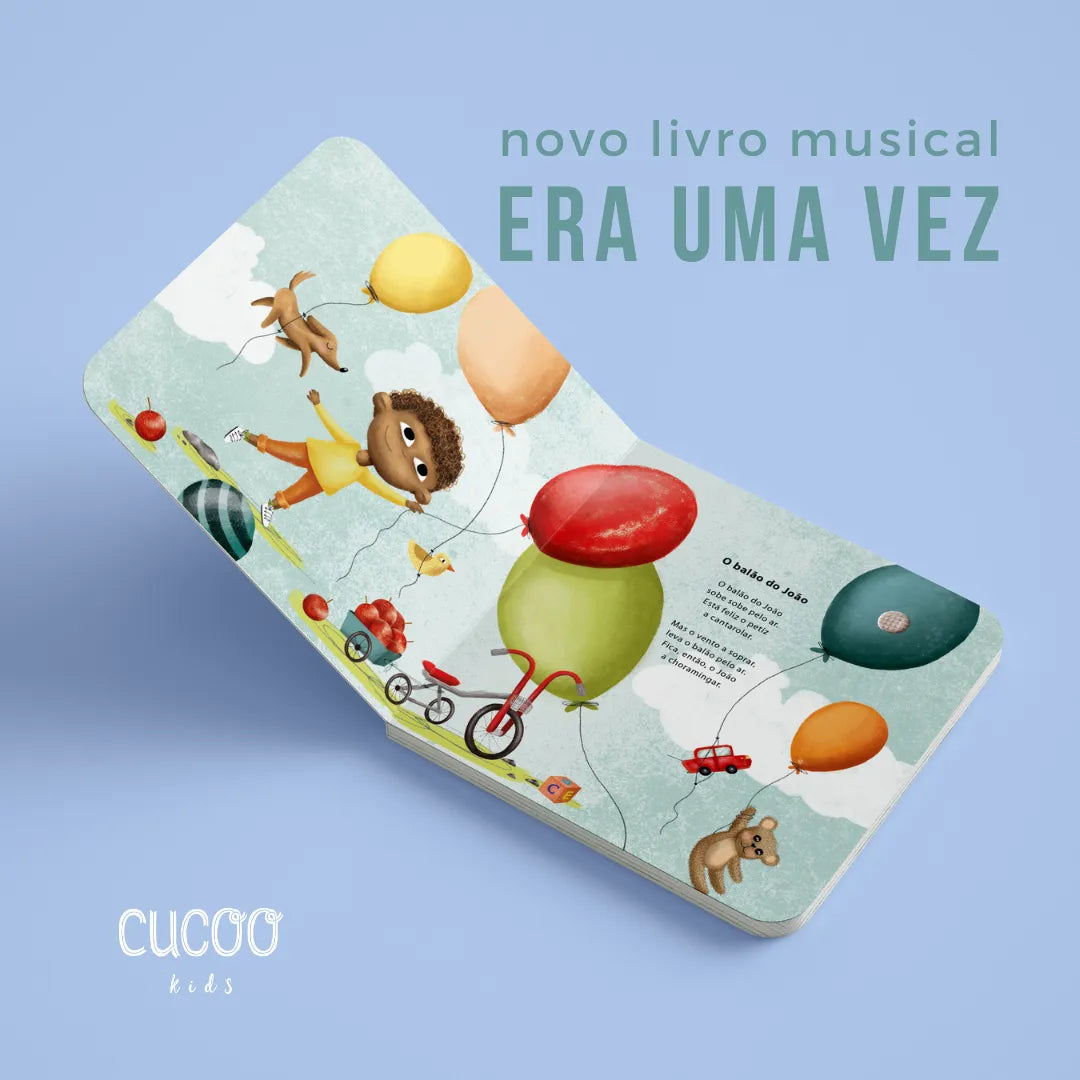 Livro Musical "Era uma Vez" - Cucco Kids